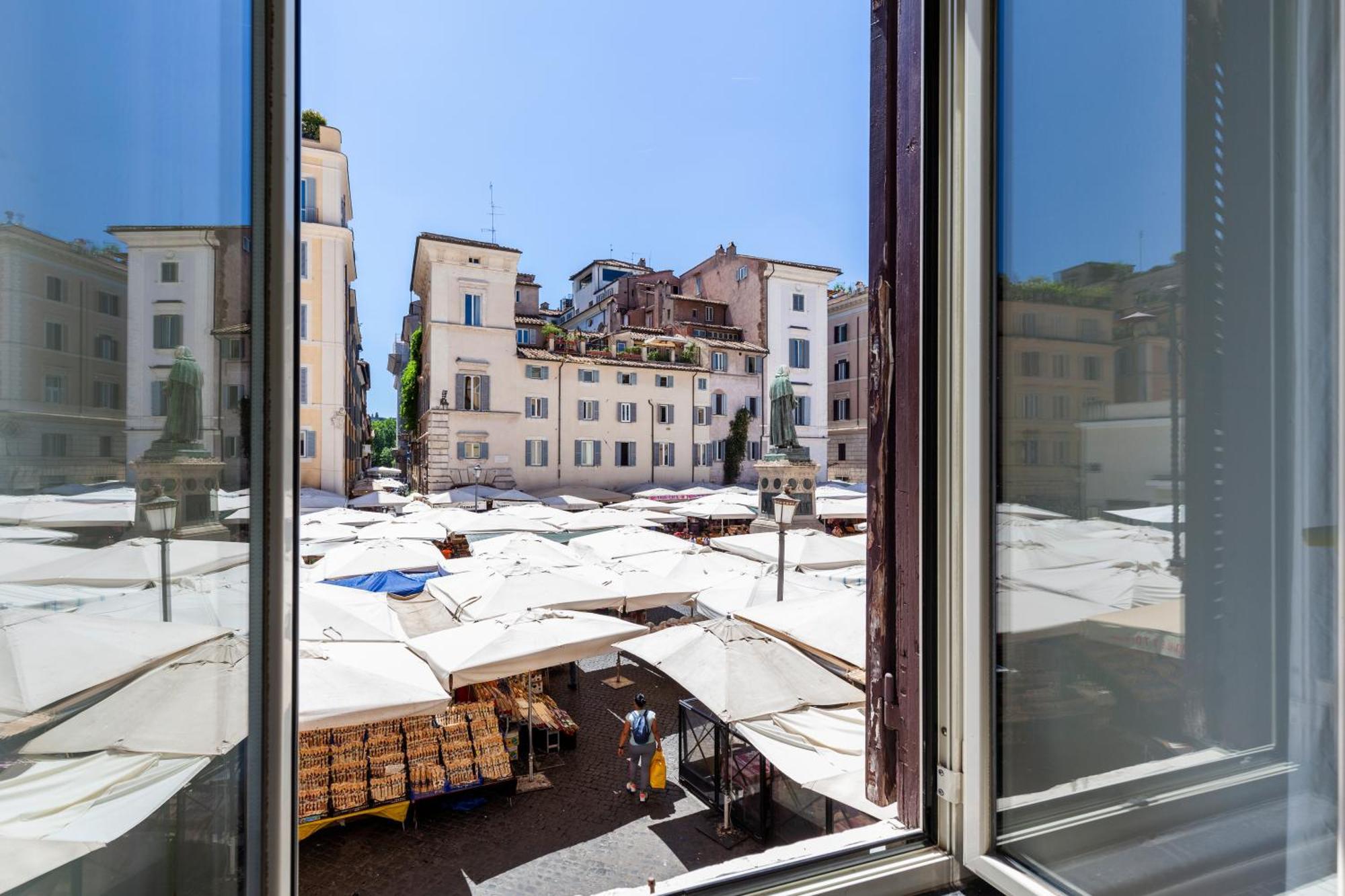 דירות רומא Campo Dei Fiori Elite Luxury For 10 Guests מראה חיצוני תמונה
